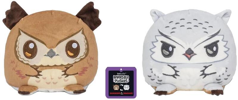 Plushie 4": D&D: Owl Bear/Snow Owl Bear