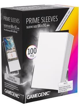 Prime Sleeves White 66x91