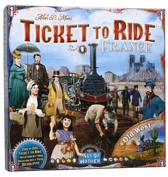 Ticket to Ride: France-Old West Map 6