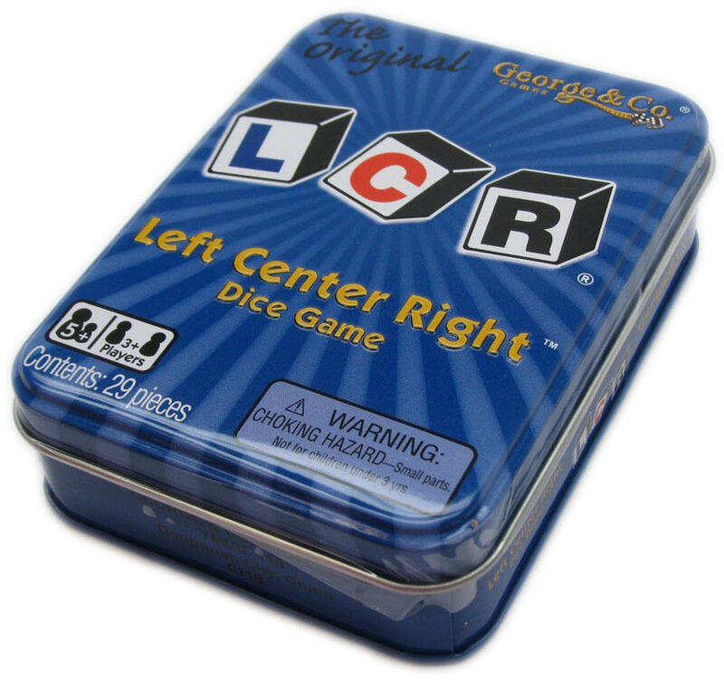L-C-R Deluxe Metal Tin Blue