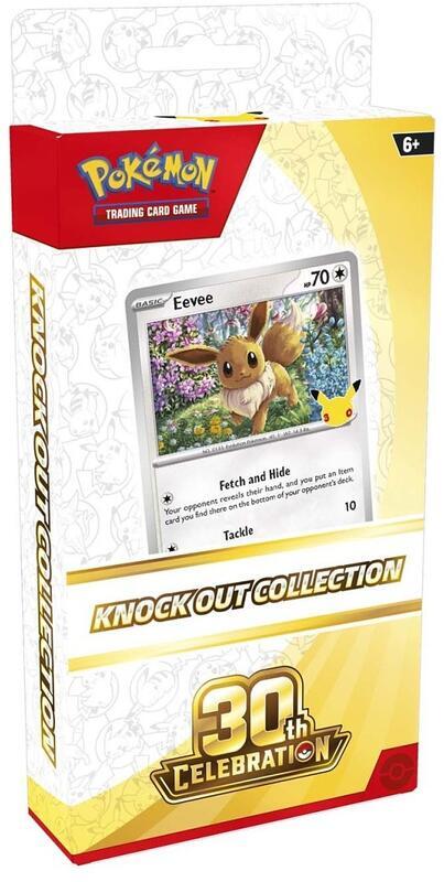 POKEMON 30TH CELEBRATION KNOCK OUT COLLECTION