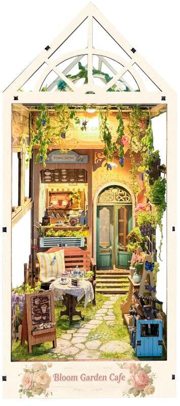 Diy Book Nook Kit: Bloom Garden Café