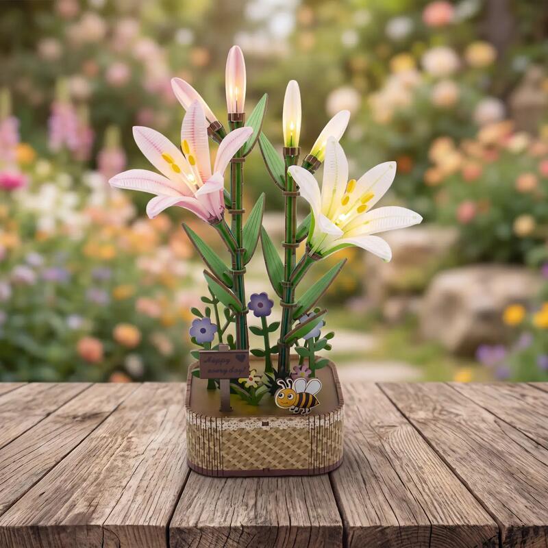 Diy Flower Light Kit: Lily