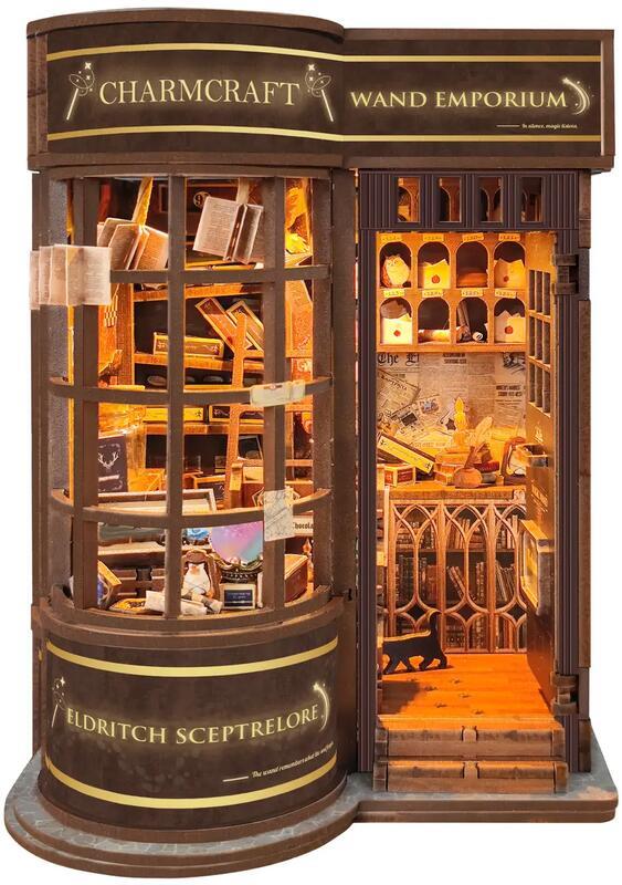Diy Book Nook Kit: Wand Emporium