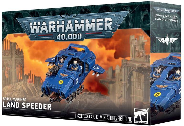 Space Marines Land Speeder