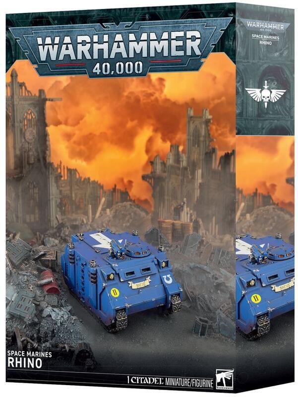 Space Marines rhino