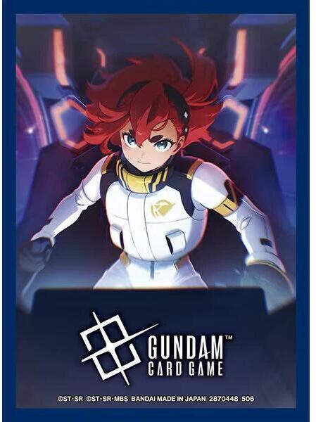 Gundam Card Game - Official Card Sleeves 02 (Suletta Mercury)