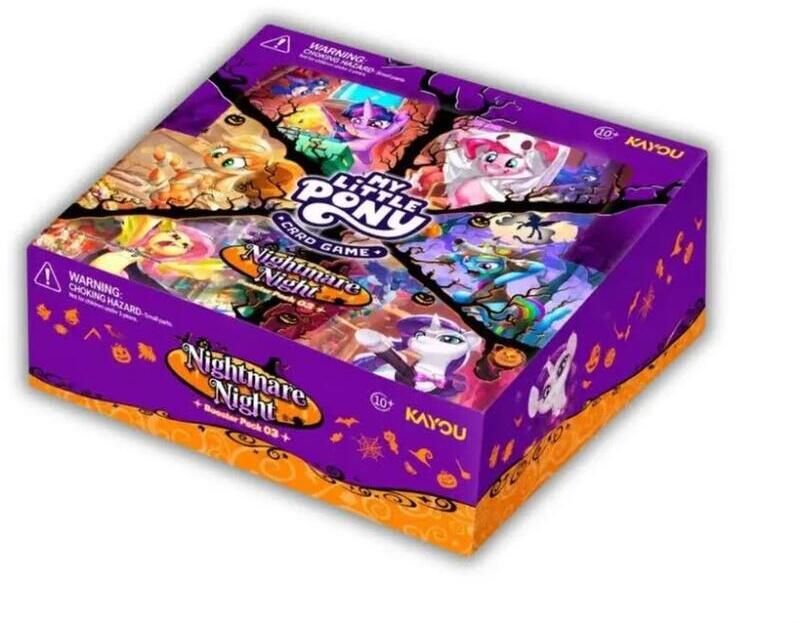My Little Pony Trading Card Game: Nightmare Night Booster Displa