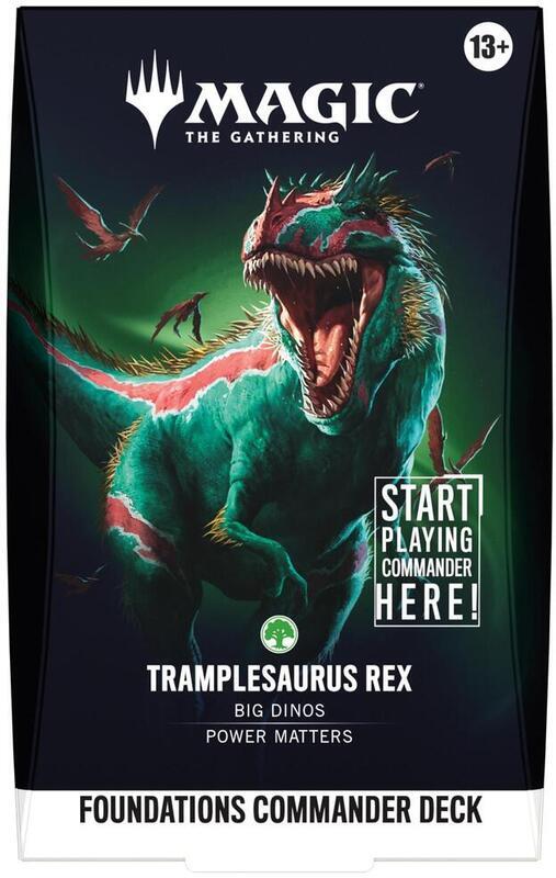 Foundations Commander Deck - Tramplesaurus Rex