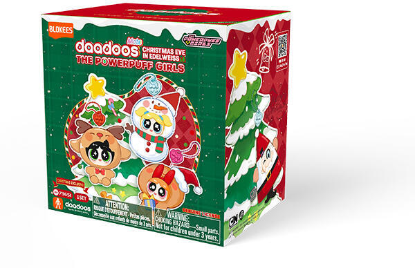 Powerpuff Girls Blokees: daadoos-Christmas Eve in Snowflake Holl