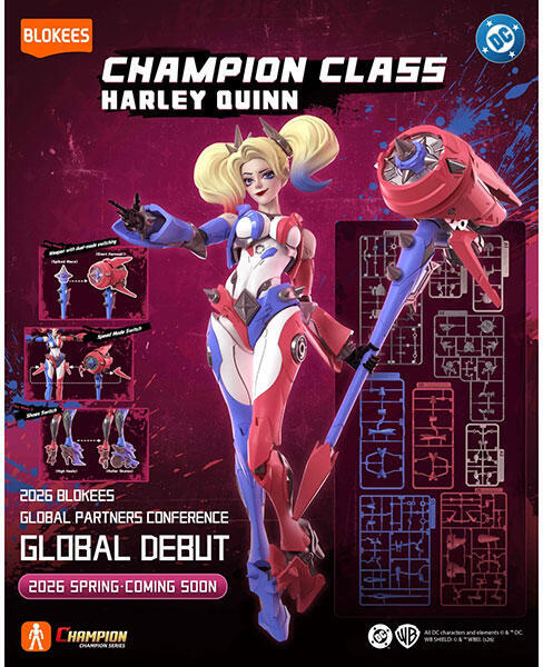 DC Blokees: Champion Class- 04 Harley Quinn