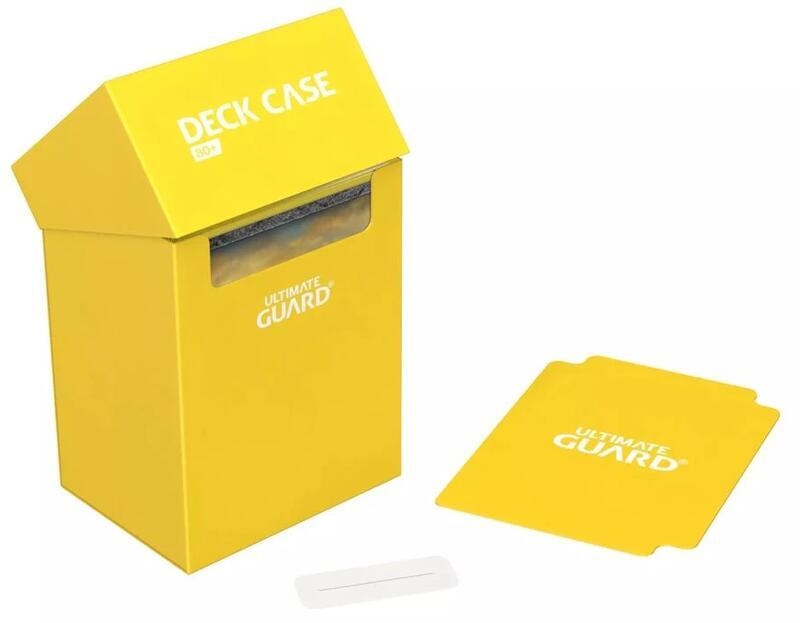 Deck Case: 100- Standard Size Yellow